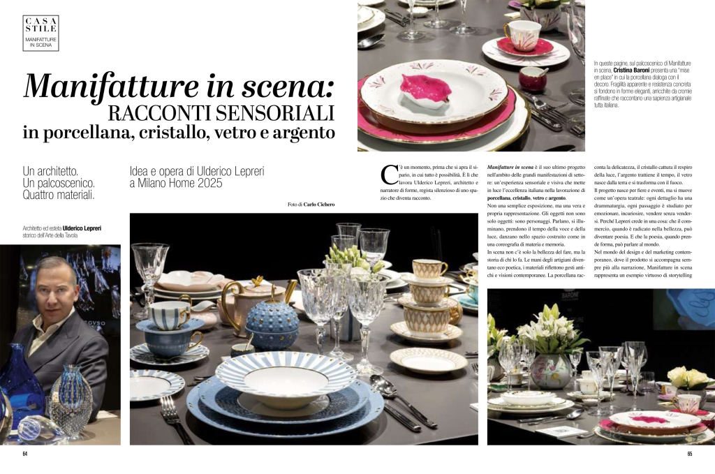 La rivista Casa Stile di Maggio parla di noi